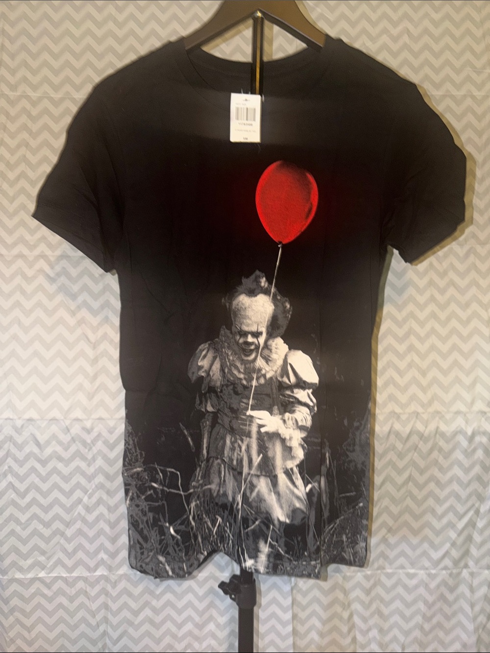 Black Graphic Pennywise T-Shirt